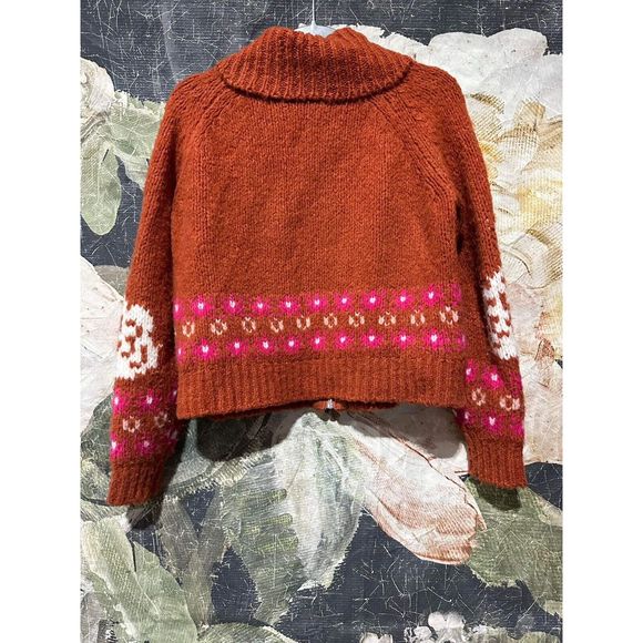 Maeve Zip-Front Cardigan Sweater Size XXS - Picture 7 of 8